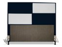 Ver imagem 1 de Banqueta Decorativa Josi Suede Azul Marinho - Mv Estofados Shop