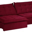 Ver imagem 5 de Sofá Modular Bahia 4 Lugares 230 cm com Molas Retrátil e Reclinável Yescasa Vermelho