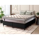 Ver imagem 1 de Conjunto Cama Box Queen c/ Molas Ensacadas Liverpool Preto 158x198x73