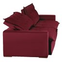 Ver imagem 4 de Sofá Bahia Modular 6 Lugares 290cm com Molas Retrátil e Reclinável Yescasa Vermelho