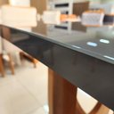 Ver imagem 3 de Mesa Roma 130x90 MDF/Vidro Bom Pastor