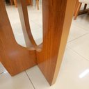 Ver imagem 4 de Mesa Roma 130x90 MDF/Vidro Bom Pastor