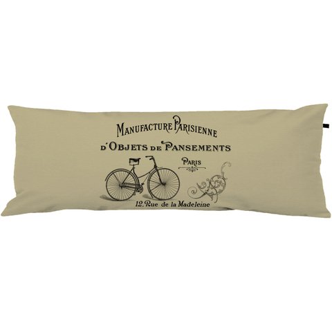 Travesseiro De Corpo Body Pillow 40x130cm Vintage French - Capa com enchimento