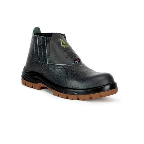 Botina Bota Preta Trabalho Composite Eletricista Epi Crival:44