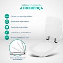 Ver imagem 4 de Assento Sanitário Poliéster Soft Close Boss Matte Black (preto Fosco) para Vaso Incepa com