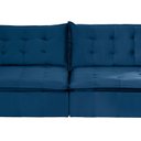 Ver imagem 6 de Sofá Modular Bahia 5 Lugares 250cm com Molas Retrátil e Reclinável Yescasa Azul