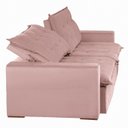 Ver imagem 4 de Sofá Modular Bahia 5 Lugares 250cm com Molas Retrátil e Reclinável Yescasa Rosa Rose
