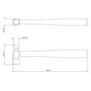 Ver imagem 3 de Martelo de Bola 1000 G Tramontina Basic com Cabo em Madeira Envernizada Tramontina