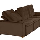 Ver mais imagens de Sofá Manaus Modular 6 Lugares 305cm Retrátil e Reclinável Yescasa