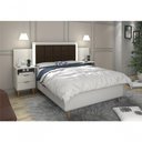 Ver imagem 2 de Cabeceira Extensível Th Shop King Fixação no Box MDF-MDP Off White Vitamov