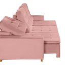 Ver imagem 6 de Sofá Manaus Modular 6 Lugares 305cm Retrátil e Reclinável Yescasa Rosa Rose