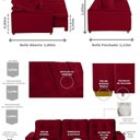 Ver imagem 3 de Sofá Manaus Modular 6 Lugares 305cm MT Retrátil e Reclinável Yescasa