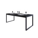 Ver imagem 4 de Mesa de Jantar Yon 200CMX90CMX77 cm Preto