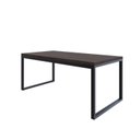 Ver imagem 1 de Mesa de Jantar Yon 200CMX90CMX77 cm Marrom/Terracota/Preto