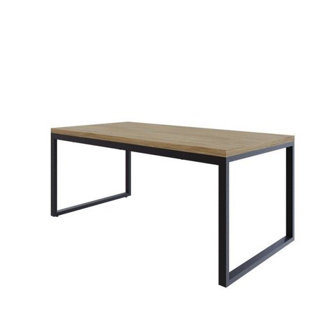 Mesa de Jantar Yon 200CMX90CMX77 cm Marrom/Vermont Oak/Preto