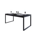 Ver imagem 4 de Mesa de Jantar Yon 200CMX90CMX77 cm Preto