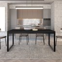 Ver imagem 2 de Mesa de Jantar Yon 200CMX90CMX77 cm Preto