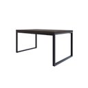 Ver imagem 1 de Mesa de Jantar Yon 160cm x90cm x77 cm Marrom/Terracota/Preta