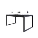Ver imagem 4 de Mesa de Jantar Yon 160cm x90cm x77 cm Preto
