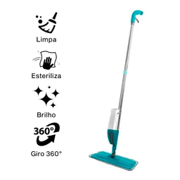 Mop Spray Rodo Magico Esfregão Reservatório Limpeza Profunda - 3