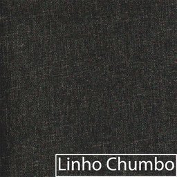 Kit 02 Poltronas Luiza Base de Ferro Preto Factor Preto e Linho - ADJ Decor POLTRONA KIT 2 , KIT 2 P - 14