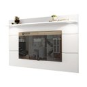 Ver imagem 2 de Painel Suspenso Dubai p/TV50" c/Luz LED e Prateleira Branco