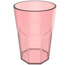Ver imagem 2 de Kit 12 Copos Plásticos Rosa Quartzo 400ml Água Suco Bebidas ou Translúcido