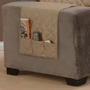 Ver imagem 2 de Protetor de Sofá King 3 Lugares Classic 100% Poliéster:cáqui