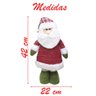 Dupla Boneco De Natal Papai Noel Boneco De Neve 42cm - 3