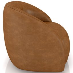 Kit 02 Poltronas Decorativa Giratória Angelina M03 Corano Whisky - Lyam Decor - 6