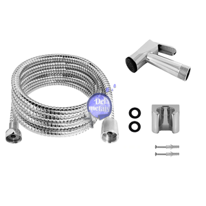 Gatilho de Ducha Higiênica Chuveirinho Metal Cromado Cromado