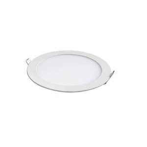 Painel Led Redondo Embutir 12W 3000K Bivolt Foxlux