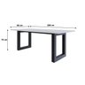 Mesa de Jantar Bronx R 200x90x75cm  - 3