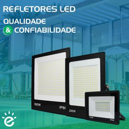 Refletor Holofote Slim Ultra Thin Microled 500w Branco Frio - 5