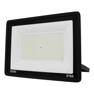 Refletor Holofote Slim Ultra Thin Microled 500w Branco Frio