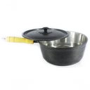Ver imagem 2 de Caçarola Panela de Alumínio Cabo de Madeira 18cm Preto