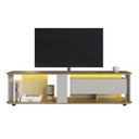 Ver mais imagens de Rack com Painel Ripado para Tv até 75 Polegadas com Led Impressão Ripada 3d