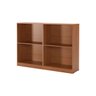 Livreiro Flex Multiuso Horizontal ou Vertical com 4 Portas:nature - 4