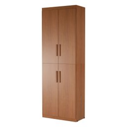 Livreiro Flex Multiuso Horizontal ou Vertical com 4 Portas:nature - 1