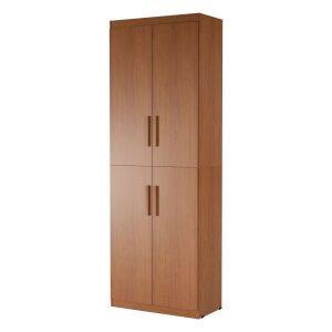 Livreiro Flex Multiuso Horizontal ou Vertical com 4 Portas:nature