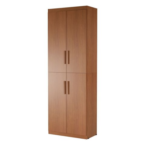 Livreiro Flex Multiuso Horizontal ou Vertical com 4 Portas:nature