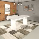 Ver imagem 2 de Mesa de Jantar 135CMX80XCM74CM 2,5cm Branco