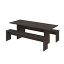 Ver imagem 6 de Mesa de Jantar 135 cm X 80 cm X 74 cm Marrom/Terracota