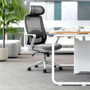 Ver imagem 1 de Cadeira de Escritorio Ergonômica Presidente Nr17 Modelo Ergopro One: Cinza/cinza