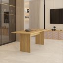 Ver imagem 6 de Mesa de Jantar 200x80x74cm 2,5cm Essence Marrom/Vermont Oak