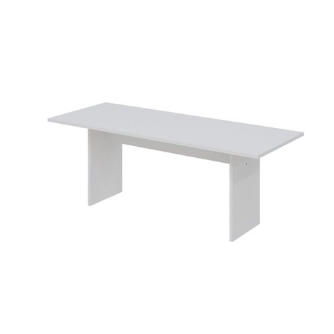 Mesa de Jantar 200x80x74cm 2,5cm Essence Branco
