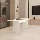 Ver imagem 6 de Mesa de Jantar 200x80x74cm 2,5cm Essence Branco
