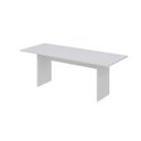 Ver imagem 1 de Mesa de Jantar 200x80x74cm 2,5cm com 2 Banco Essence Branco