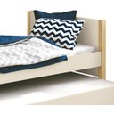 Ver imagem 4 de Cama Babá Solteiro com Auxiliar Simba Areia Fosco com Natural - MoveisAqui