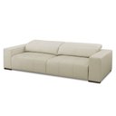 Ver imagem 6 de Sofá Retrátil Reclinável 3 Lugares 230cm Mare L08 Couro Off - Mpozenato